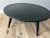 1960s John Van Koert for Drexel Profile Collection Round Coffee Table – Vintage Mid-Century Modern Black Lacquer Cocktail Table For Sale - Image 6 of 12