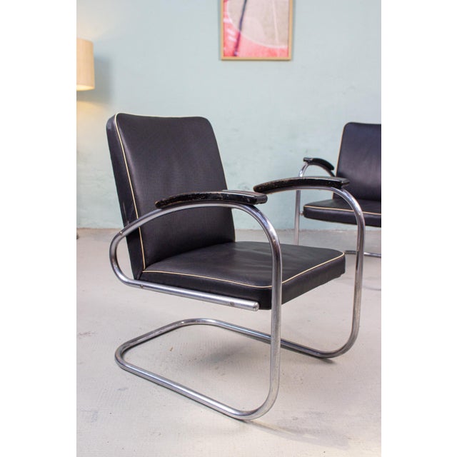 Vintage RS7 Chairs from Mauser Werke Waldeck, 1930s, Set of 2 For Sale - Image 9 of 16