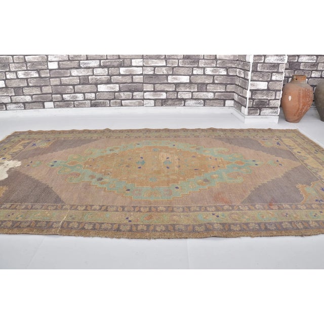 Oversize Anatolian Kurdish Handknotted Rug For Sale In Phoenix - Image 6 of 11