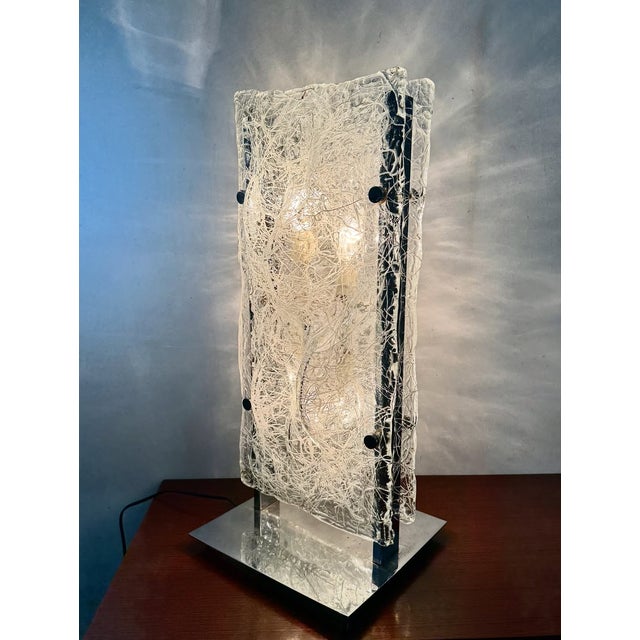 Sculptural Lamp by Toni Zuccheri for Mazzega, 1970s For Sale - Image 14 of 14