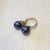 Black Bochic “Orient” Vintage South Sea Pearl & Fancy Sapphires Ring Set 18K Gold & Si For Sale - Image 8 of 9