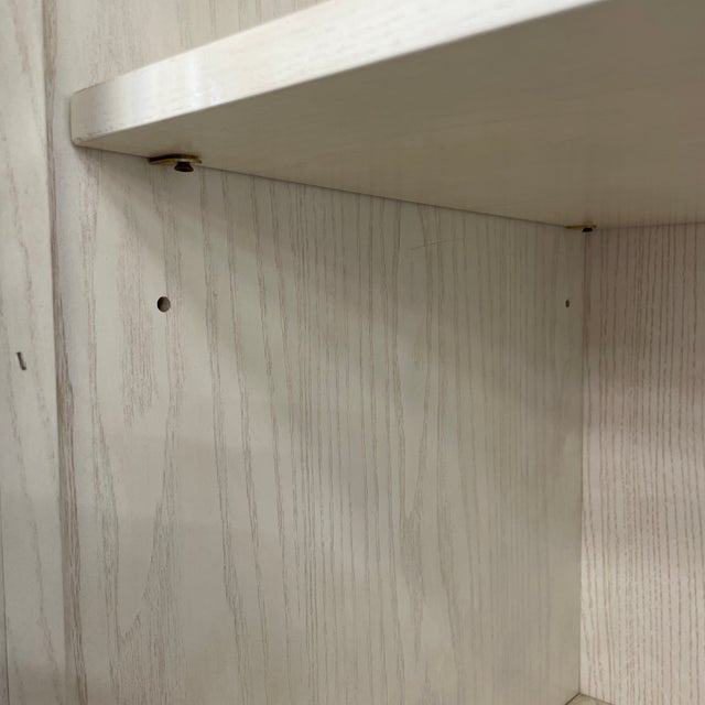 Light Gray Vintage Thomasville Painted Wardrobe For Sale - Image 8 of 12