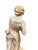Alabaster Late 19th Century Hand-Carved Alabaster Figurative Sculpture Depicting a Young Woman or Shepherdess With a Goat/Sheep, For Sale - Image 8 of 8