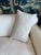 Single Belgian Linen/Cotton Cushion/Pillow-22” X 14" For Sale - Image 9 of 10