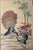 Antique Chinese Silk Embroidery Panel With Peacocks, Peonies, and Bamboo For Sale - Image 4 of 18
