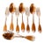 1884 French Pattern Rogers American Silverplate Flatware Set - 9 pcs For Sale
