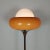 Guzzini floor lamp for Meblo Italy 1960s. Very nice 182cm lamp on chrom structure with a 50cm wide plastic shade. Some...