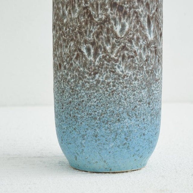 Mid-Century Volcanic Glazed Pottery Vase attributed to Steuler Keramik, 1960s For Sale - Image 4 of 8
