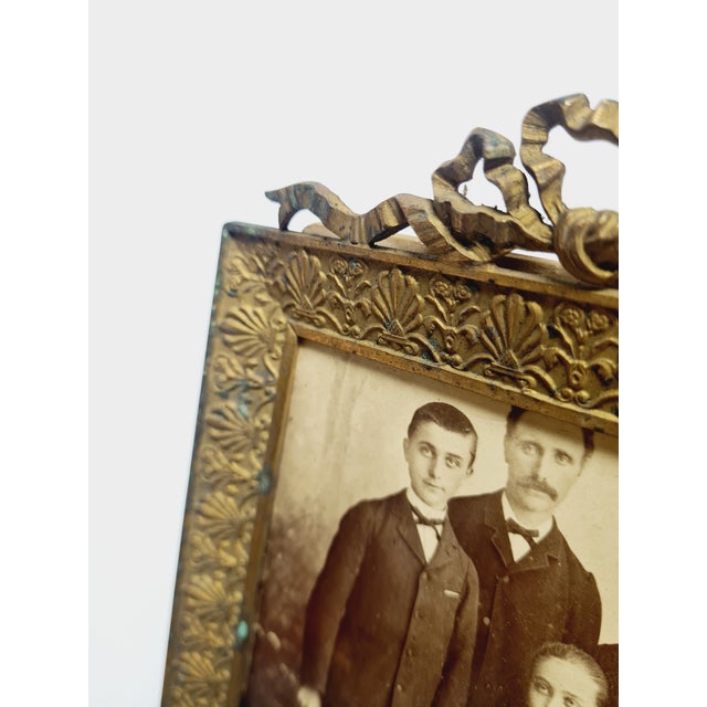 Bronze and Glass Rococo Frame, France, 1890s For Sale - Image 15 of 17
