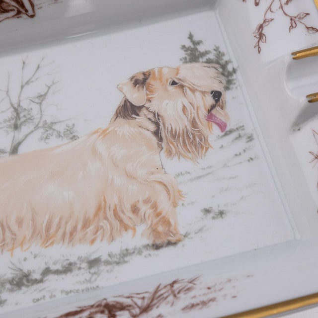 20th Century French Ceramic Ashtray from Hermès For Sale - Image 6 of 13