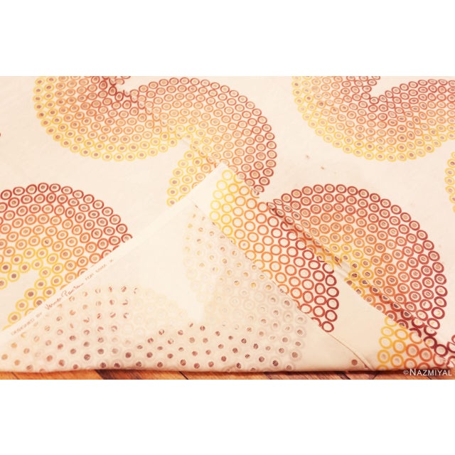 Textile Nazmiyal Collection Vintage Danish Verner Panton "Curve" Curtain Pair For Sale - Image 7 of 9