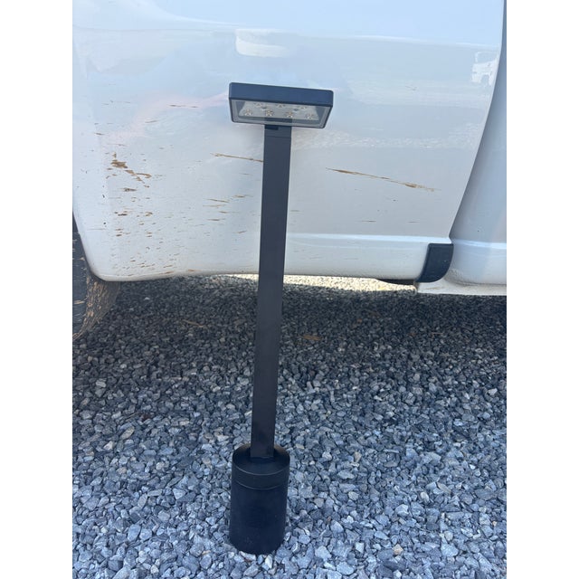 Lumière Eon 303-A1 Led Bollard Lights – 24” Black Architectural Pathway Lighting (30 Available) For Sale - Image 4 of 8