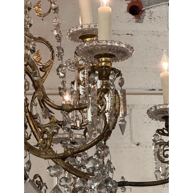 19th Century Baccarat Chandelier For Sale - Image 5 of 8
