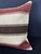Contemporary Turkish Hemp Pillow Cushion Natural Beige Red Cushion Cover 20x20 For Sale - Image 3 of 4