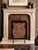 Copper Antique Art Nouveau Hammered Copper and Wrought Iron Fireplace Screen, 1890s For Sale - Image 8 of 11