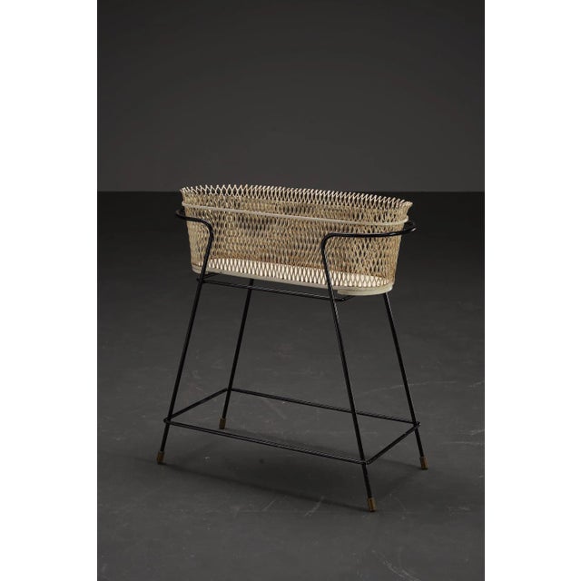 Mid-Century Planter by Mathieu Matégot, 1950s For Sale - Image 10 of 11