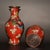 Chinese Pair of Vintage Chinese Cloisonné "Dragon & Phoenix" Vases - 1083g For Sale - Image 3 of 9