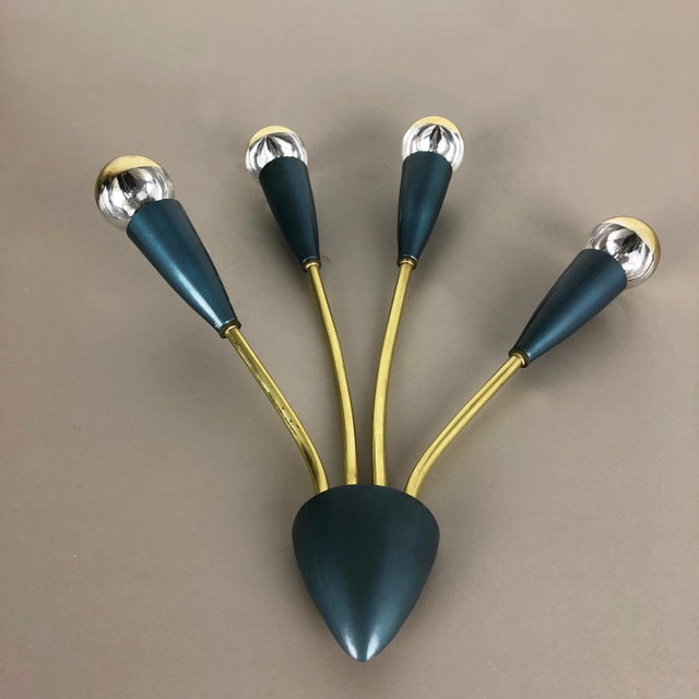 Italian Theater Wall Sconce, 1950s For Sale - Image 12 of 15