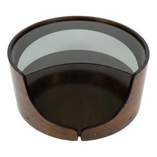 Vintage Coffee Table in Glass, 1960s For Sale