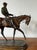 Art Deco Horse and Jockey Patinated Bronze Sculpture After Pierre Jules Mene For Sale - Image 3 of 8