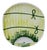 French Provincial Vintage Casafina Portuguese Majolica Asparagus Serving Platter, 12" For Sale - Image 3 of 12