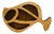 Vintage Scandinavian Wood Fish Sculpture by A. Hiben, 1977 For Sale