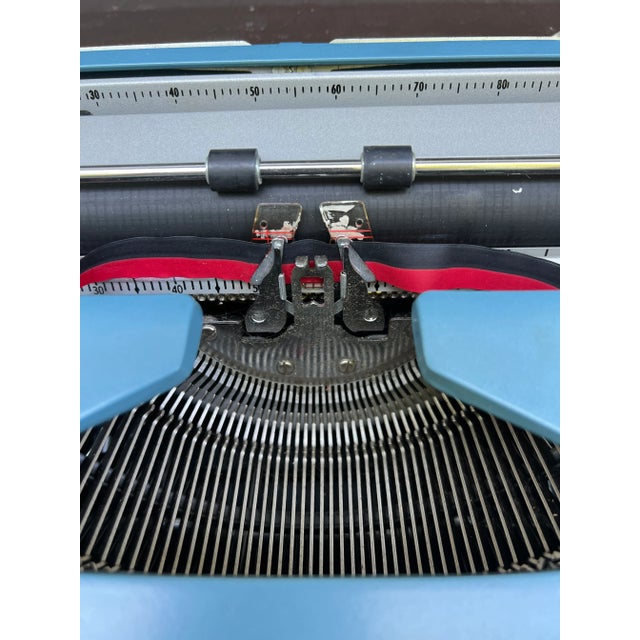 Vintage Smith Corona Galaxie 12 Typewriter For Sale - Image 11 of 12