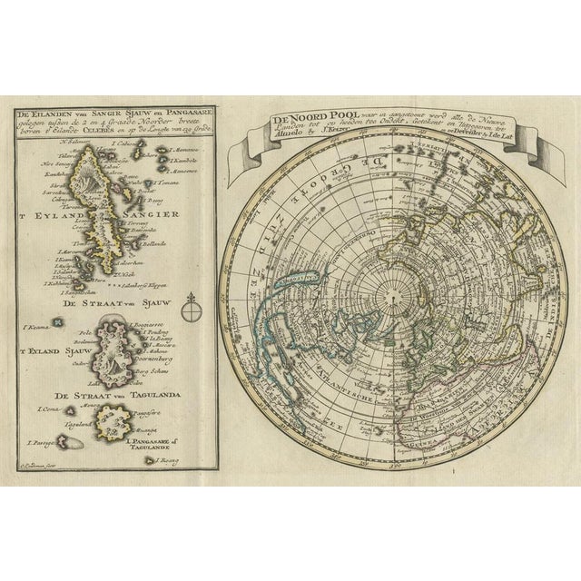 Map of Sangihe Archipelago in Indonesia and California Island, 1788 For Sale - Image 3 of 8