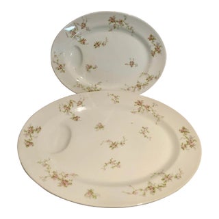 1903 Haviland Limoges Meat Platters - A Pair For Sale