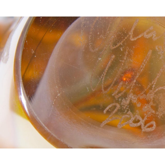 2006 Art Glass Vase by Steven Webber For Sale In Indianapolis - Image 6 of 7