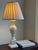 Mid 20th Century 1950s Hand Carved Italian Alabaster Table Lamps W/ Sculptural Pineapple Motif -- A Pair For Sale - Image 5 of 18