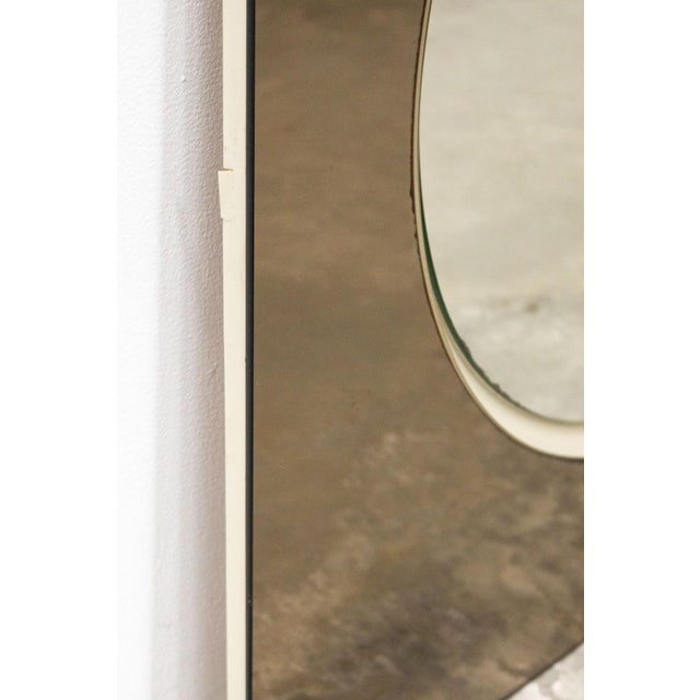 Copper Glass Wall Mirror by Giannobi, Italy, 1980s For Sale - Image 9 of 11