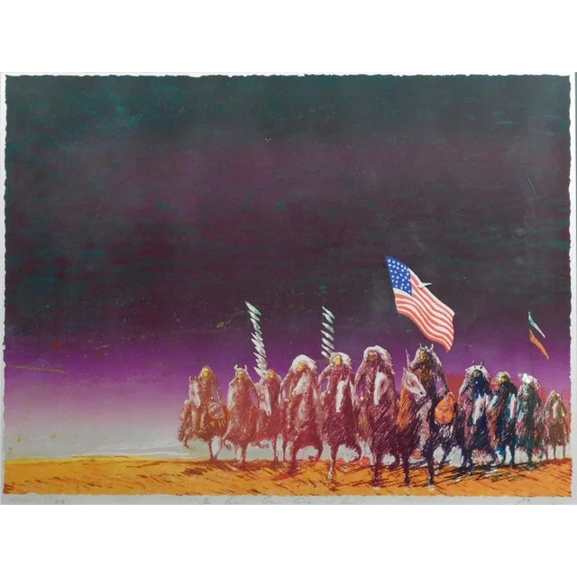 "Green Green Grass of Home" Original Limited Edition Serigraph on paper by Earl Biss Hand Signed by the Artist Framed...