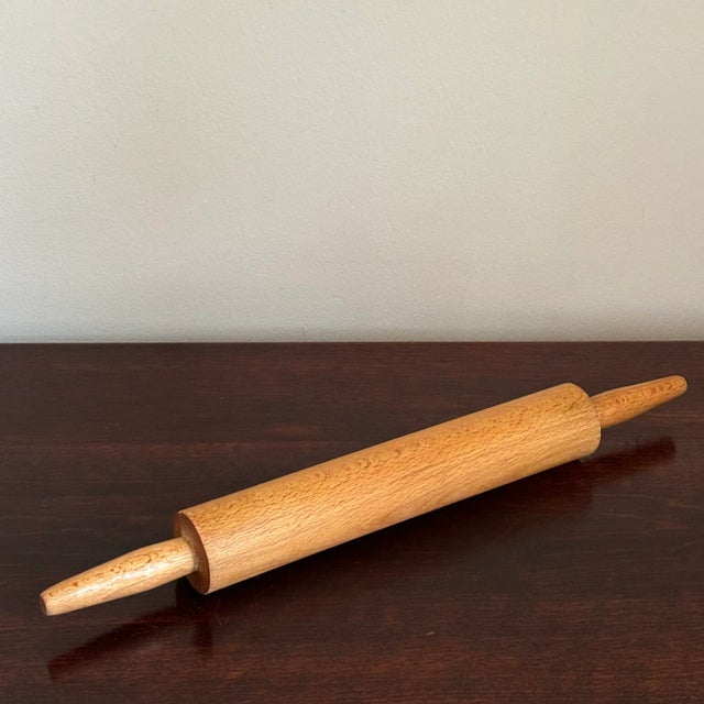 Mid 20th Century Vintage Mid-20th Century Wood Rolling Pin For Sale - Image 5 of 10