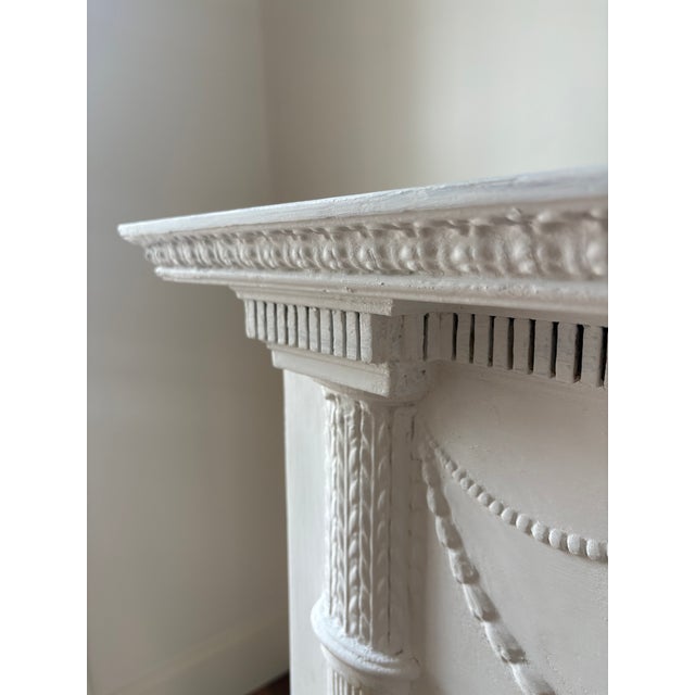 Antique Neo-Classical Style Mantlepiece For Sale - Image 15 of 16