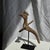 Traditional Indonesian Decorative Wooden Bird on a Base with Crest For Sale - Image 17 of 17
