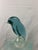 Glass Murano Glass Neodymium Alexandrite Bird Sculpture by Oggetti For Sale - Image 7 of 11