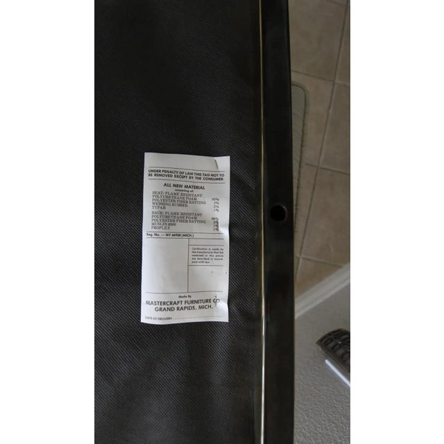 Mastercraft Brass Rectangular Benches - a Pair For Sale - Image 11 of 13