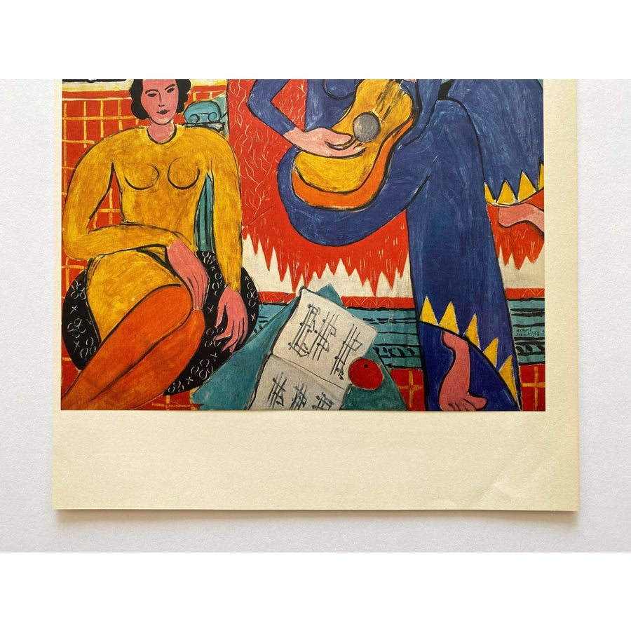 アート・デザイン・音楽 MATISSE PHOTOGRAPHIES / Henri Matisse Henri Matisse Vintage 1973 Modernist Lithograph Print 