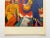Teal Henri Matisse Vintage 1973 Modernist Lithograph Print " La Musique " 1939 For Sale - Image 8 of 9