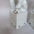 White Pair of Large Vintage Chinese Blanc De Chine Foo Dogs, Guardian Lions With Cub & Ball For Sale - Image 8 of 11