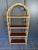 Vintage Leather and Rattan Bookcase, 1970s For Sale - Image 4 of 18