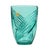 Turquoise Vintage Turquoise Blue Glass Vase from Luminarc France, 1980s For Sale - Image 8 of 12