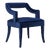 Tiffany Navy Velvet Chair For Sale