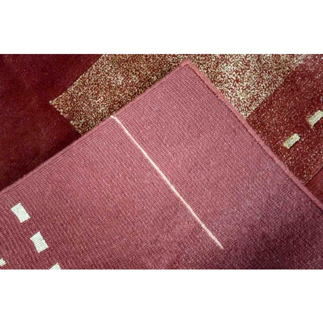 Textile 1970s Handmade Vintage Tibetan Khaden Rug 5.6' X 7.8' For Sale - Image 7 of 13