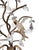 Bronze 1980s French Baguès Style Rock Crystal, Smoky Quartz & Parrot Sconces - Pair For Sale - Image 8 of 10