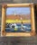 Oil Coastal Paintings in Thick Bamboo Frames. Pair For Sale - Image 4 of 12