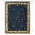 1930s Navy Blue Floral Deco Antique Chinese Peking Knotted Wool 9' X 11'4" Rug For Sale