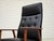 Danish Armchair in Black Artificial Leather and Teak Wood, 1970s For Sale - Image 15 of 18