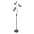 Classic Mid Century Tri Arm Floor Lamp Att. To Gerald Thurston C 1950/1960's For Sale